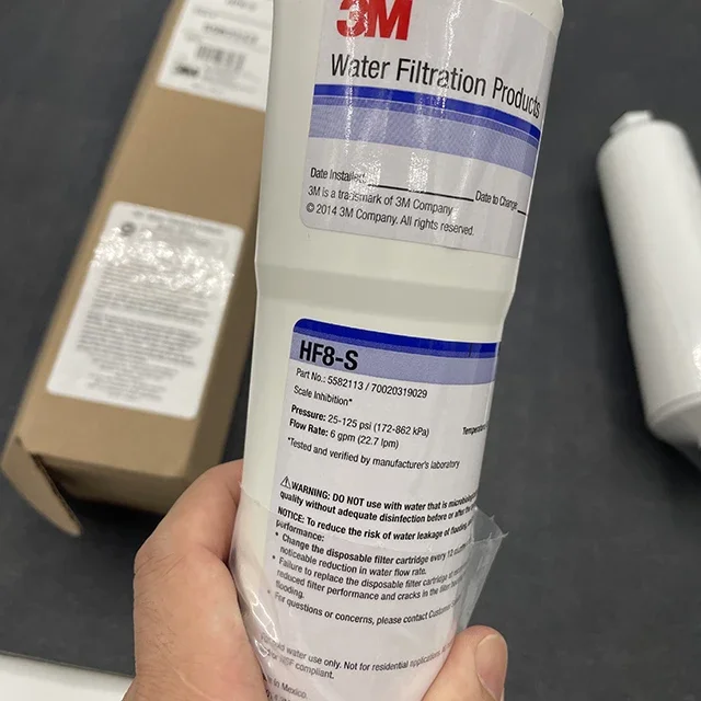Elemento de filtro HF8-S do purificador de água 3M