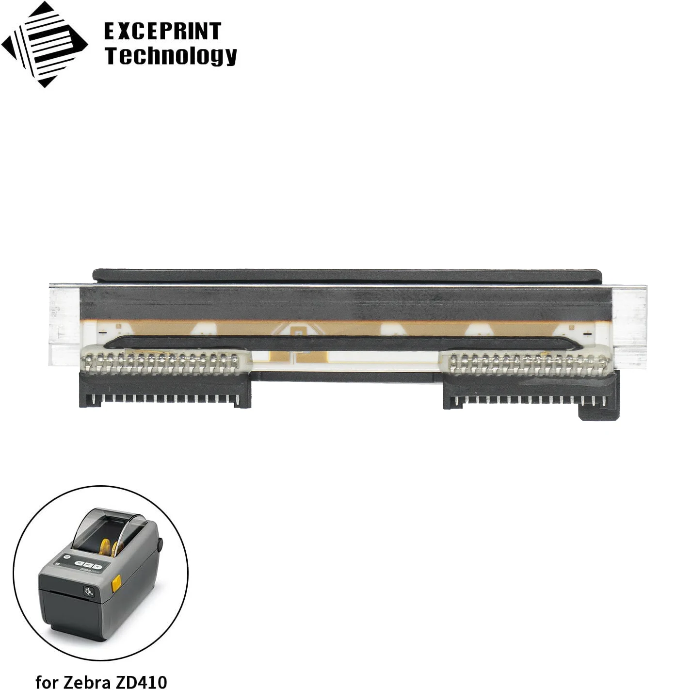 Zebra zd410用サーマルラベルプリンター、新品、203dpi、P1079903-010