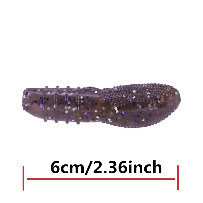 LURETV Deps SAME STYLE 6/8/10PCS COVER SCAT high-density barrier lead-free soft bait