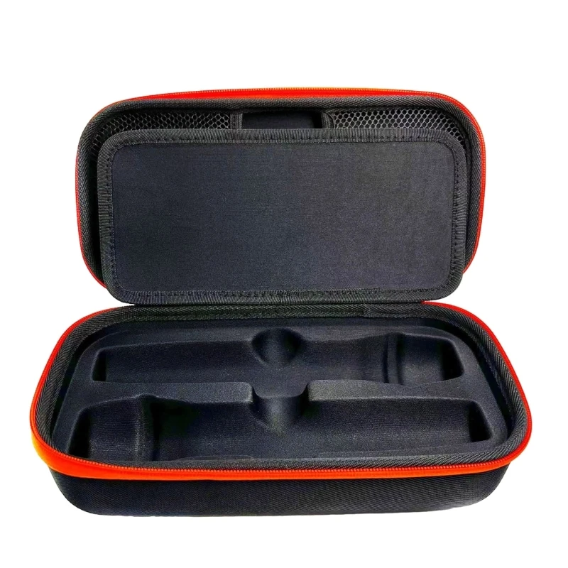 R91A Estojo viagem portátil para microfones sem fio, caixa armazenamento, bolsa sólida