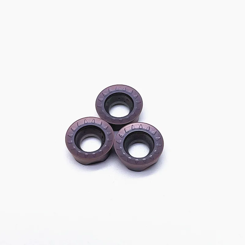 RPMT10T3MO VP15TF 10Pcs ตัดแทรกคาร์ไบด์สำหรับ CNC/มิลลิ่ง1 Order