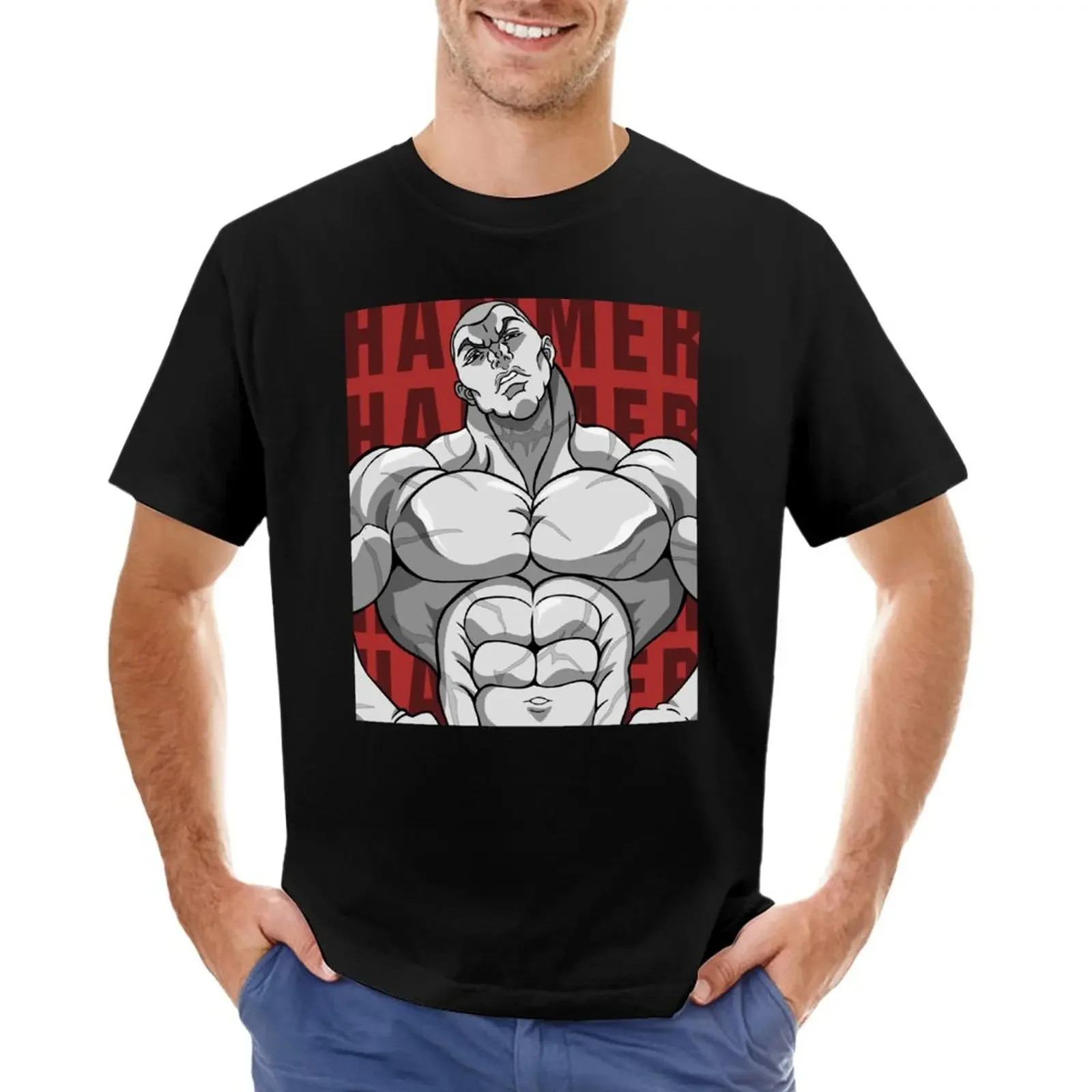 

Jack Hanma T-Shirt new edition customs design your own men graphic t shirts