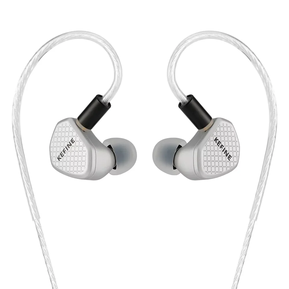 KEFINE Klean SV 10mm DLC Diaphragm Dynamic Driver Hifi Wired IEM Earphones with Metal Housing & Detachable 0.78mm 2pin