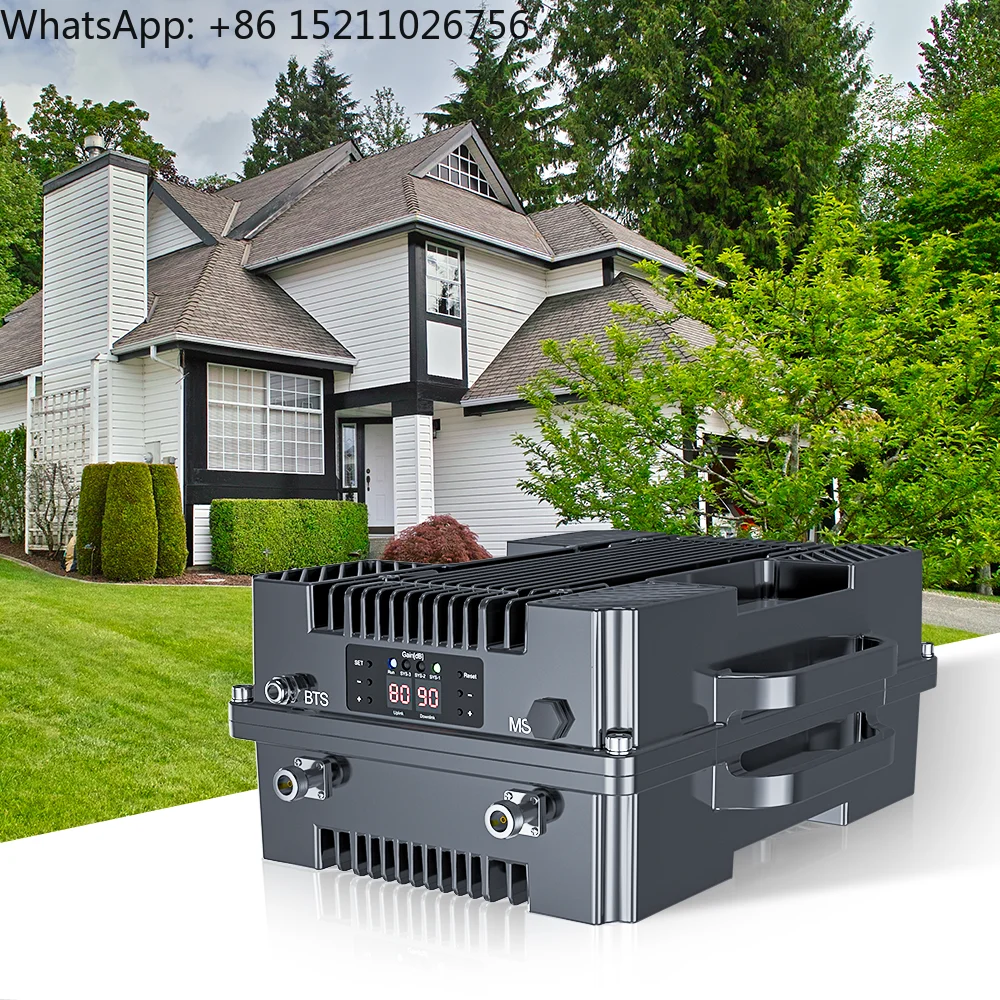 Lintratek 2g 3g 4g 5g 900 1800 2100 mhz  5W 90db New Phone Cellular signal Repeater Booster Amplifier Rural Area Cover 2~ 20km