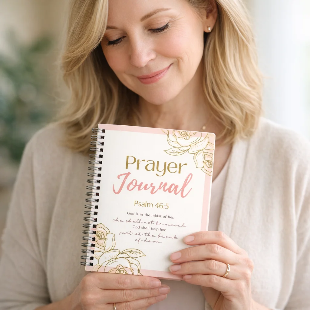 Prayer Journal Notebook for Christian Devotional Planning Scripture Study Daily Reflection Church Travel Activities