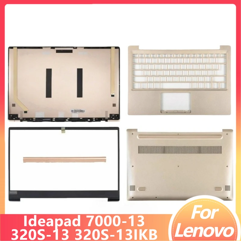 

M New for Lenovo Ideapad 320S-13 7000-13 320S-13IKB LCD Rear Lid Back Top Cover Front Bezel Palmrest Upper Bottom Case Gold