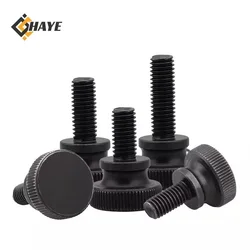 M3 M4 M5 M6 M8 M10 GB834 Carbon Steel Knurl High Step Head Hand Tighten Thumb Screws Thumb Bolts