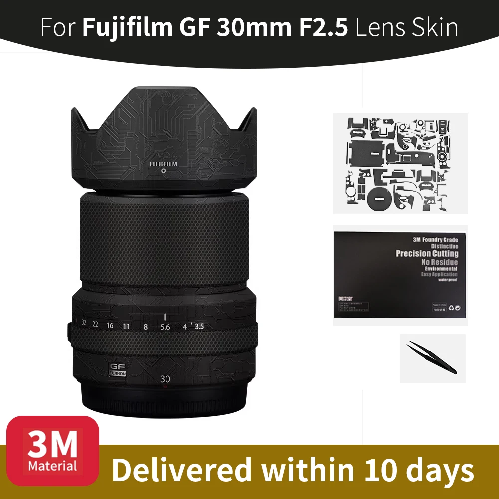 

Для Fujifilm gf 30 мм кожа Fujifilm GF 30 мм F2.5 кожа объектива камеры против царапин наклейка на объектив камеры защитная пленка