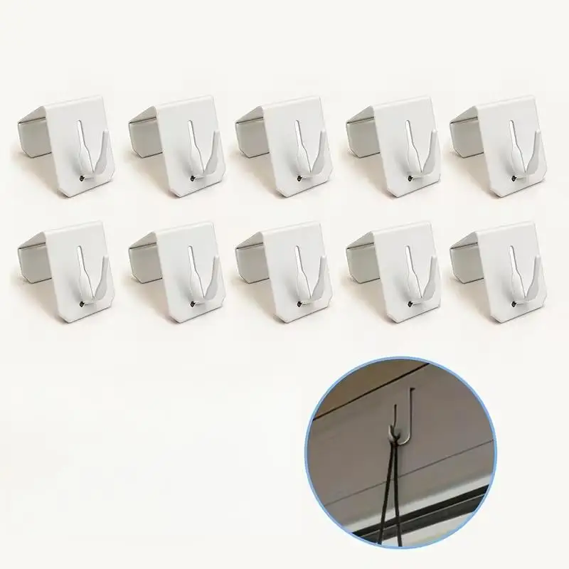 6pcs Universal Window Hook Clips – 0.5