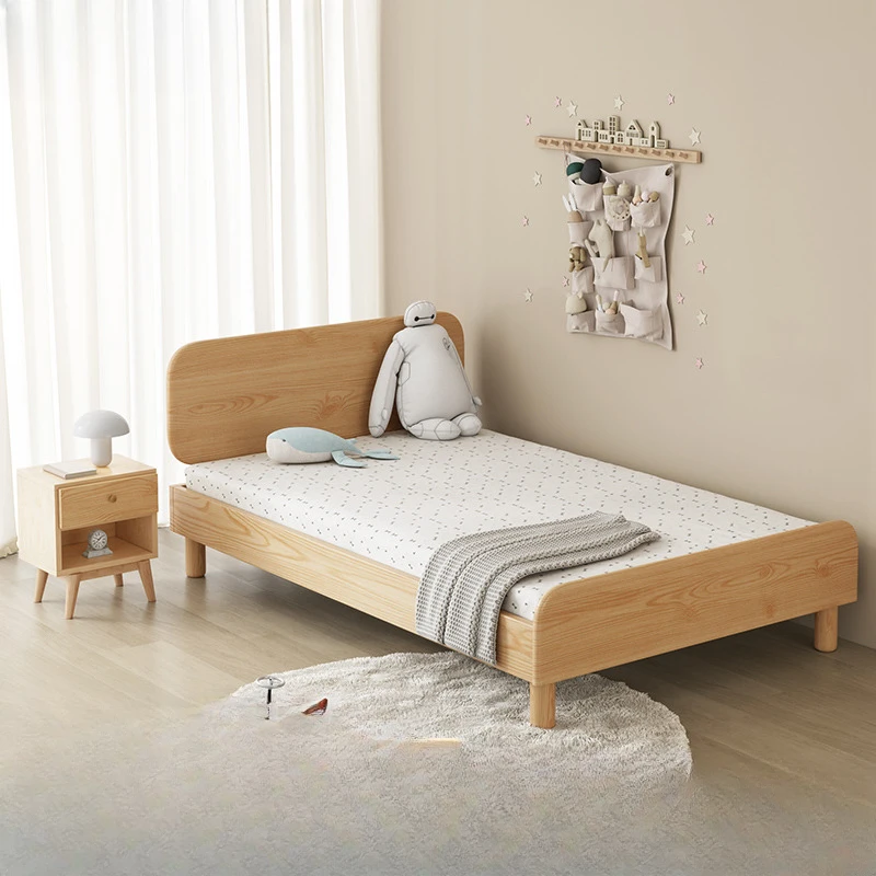 Single bed, 1.2 meters and 1.5 meters, modern and simple storage bed, small household size, 1.2 meters, children's bed, male