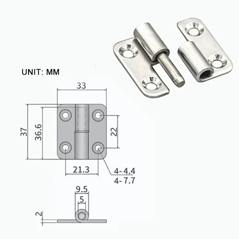 مفصل قابل للفصل زلة علم مشترك رفع قبالة الباب القابل للفك الفولاذ المقاوم للصدأ المفصلي القابل للإزالة الثقيلة سوينغ المفصلي