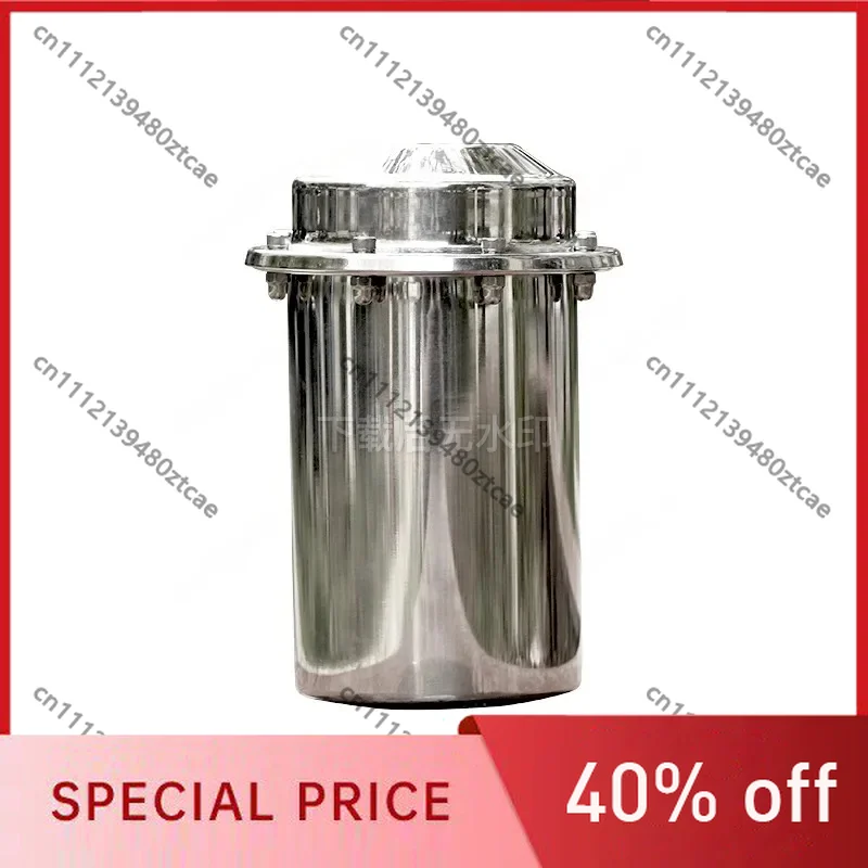 Stainless Steel Time Capsule, Love Memory Sealed Storage Box Waterproof Keepsake Container