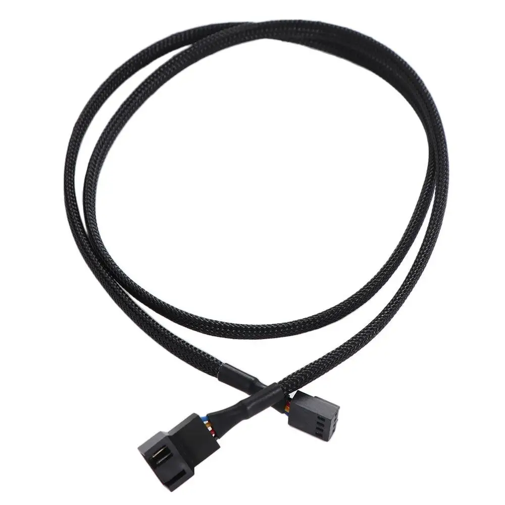 Connector Cooling System 27/42/60/80cm Fan Extension Cable 4 PIN Power Cables 3 Pin Cable for Computer Fan PWM Extension Cable