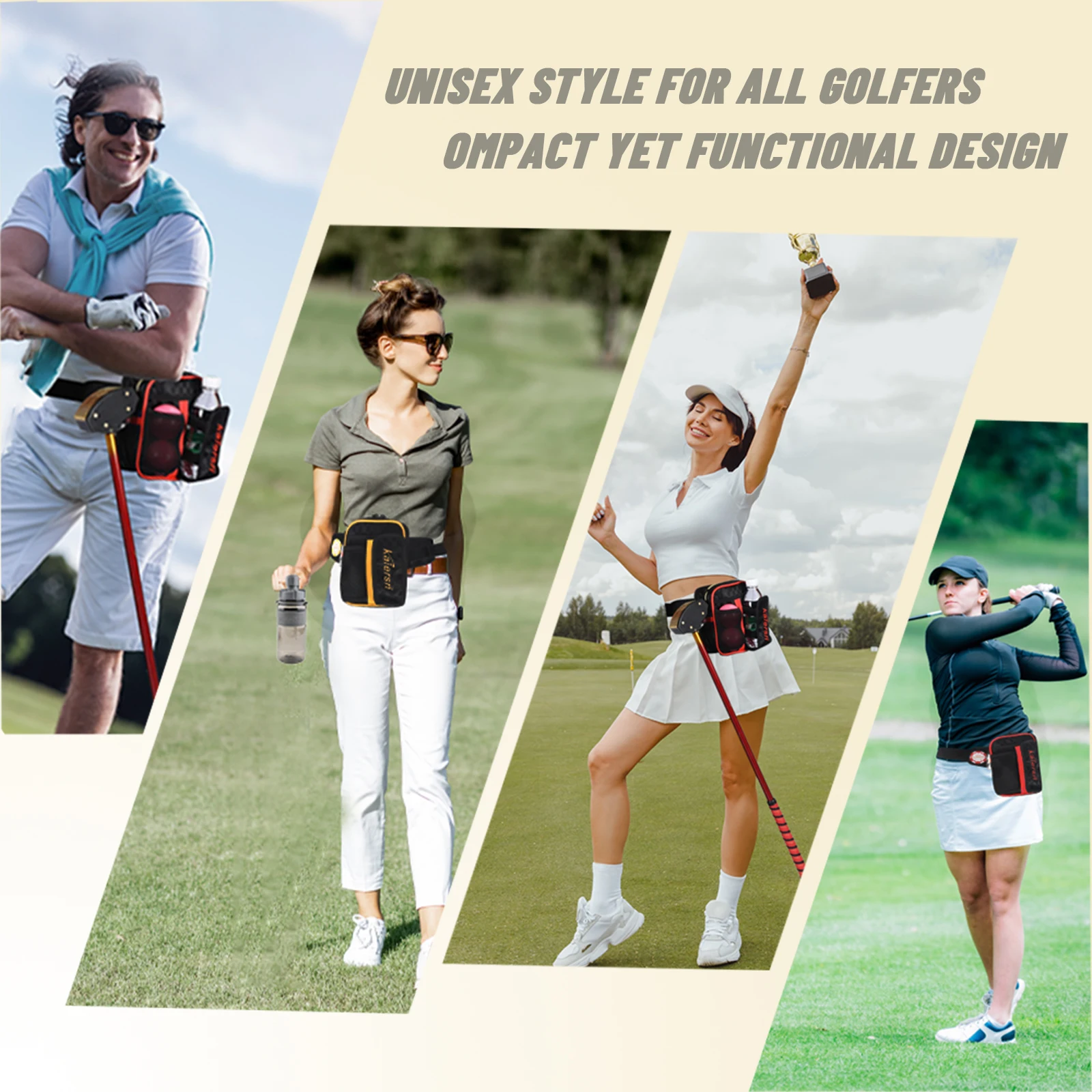 Park Golf Waist Bag Lightweigh - đánh giá và giá Aqua Sports Club
