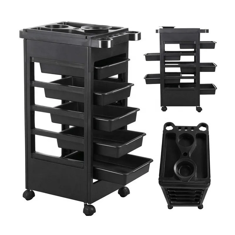 Professional Fashion Hair Salon Tooling Cart Useful Beauty Salon Furniture Equipment Station Hair Cart