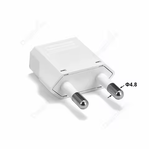 4.8mm 미국 AU IT EU KR 전원 어댑터 2 핀 유럽 유로 유럽 KR 여행 플러그 어댑터 콘센트 AC 변환기 전기 소켓 CE