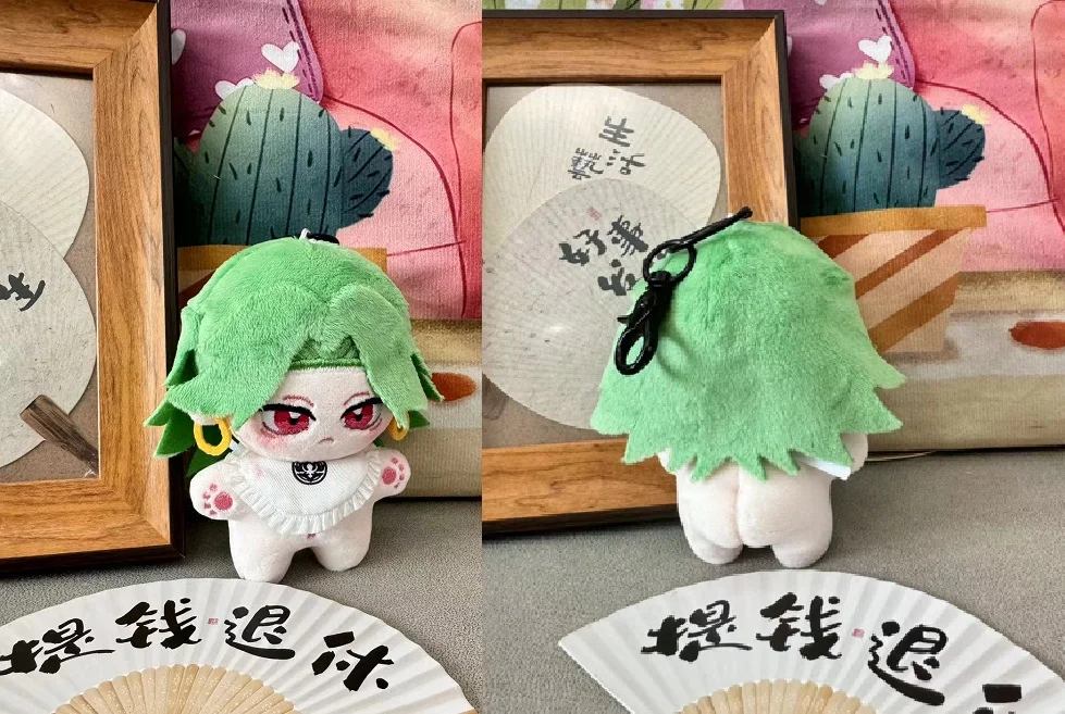 

Cotton Doll Scissor Seven Chiya Mascot Costume Plush 12cm Doll for Cosplay Events Pendant Keychain Roleplay