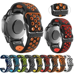 Epix gen 2 silicone cinta para garmin forerunner 965 955 935 945 s62 s60 instinto 2 banda liberação rápida 22mm pulseira