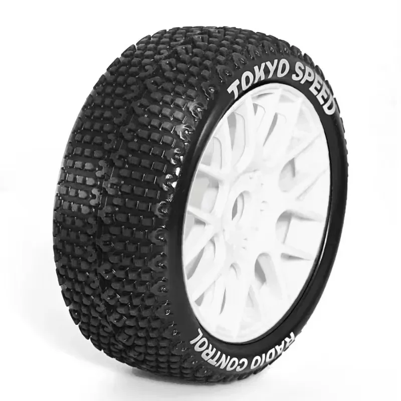 4 ชิ้น 110 มิลลิเมตร 1/8 RC Off - Road Buggy ล้อยาง 17 มิลลิเมตร Hex สําหรับ ARRMA Typhon Talion TRX Redcat ทีม Losi Kyosho HPI HSP VRX RC รถ