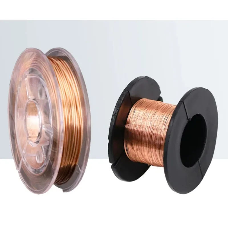10m/11m/50mThickness 0.1/0.2/0.5/1mm Jump Line Enameled CopperWire Electromagnetic Coil Winding Wire PCB Repair Tool Hookup Wire image 5