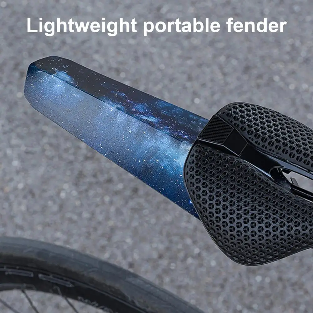 Lightweight Bicycle Fender Cycling Bike Mudguard Universal Lightweight Bicycle Saddle Fender Waterproof Mtb Mountain for Riders