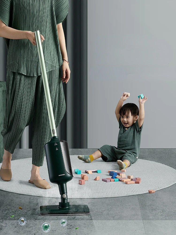 Steam Mop High Temperature Sterilization Anti-Mite Multifunctional Automatic Effective Antibacterial Electric Floor Wiping Mop