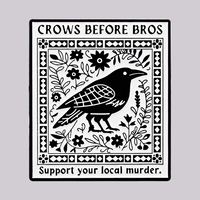 Humorous Crows Enamel Pin Vintage Brooches for Women Lapel Pins Badges on Backpack Clothes Accessories Funny Jewelry Gifts