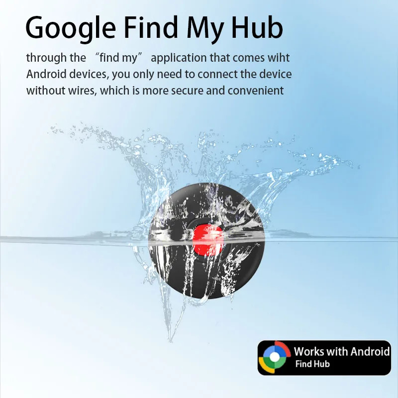 

Глобальный трекер с защитой от потери устройства, водонепроницаемые телефоны Android, работающие с приложением Google Find My Pet Key Finder для Xiaomi Samsung