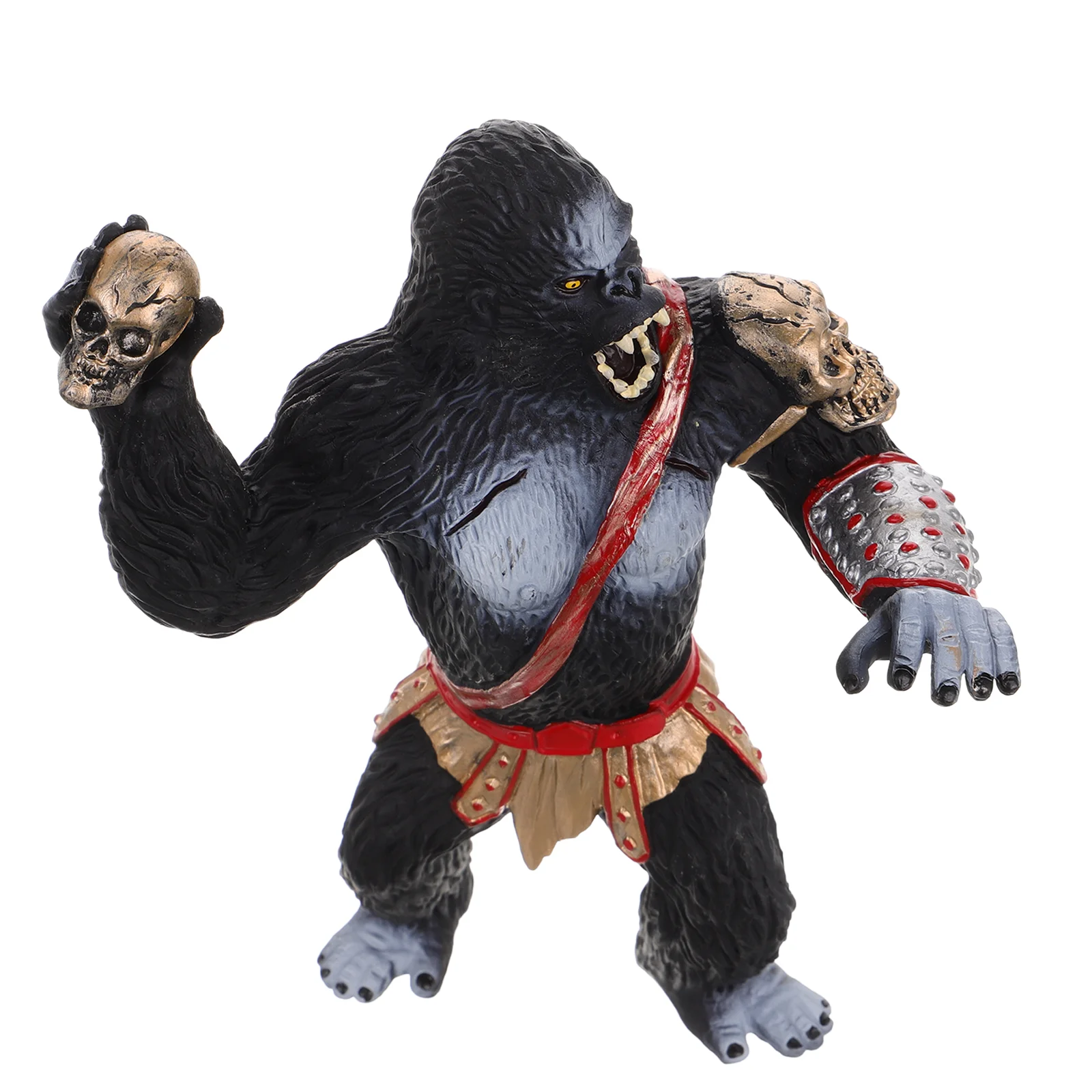 

Orangutan Ornaments Gorilla Sculpture Tag Plushies Jungle Animal Figurines Monkey Models Statue Plastic Chimpanzee Toys