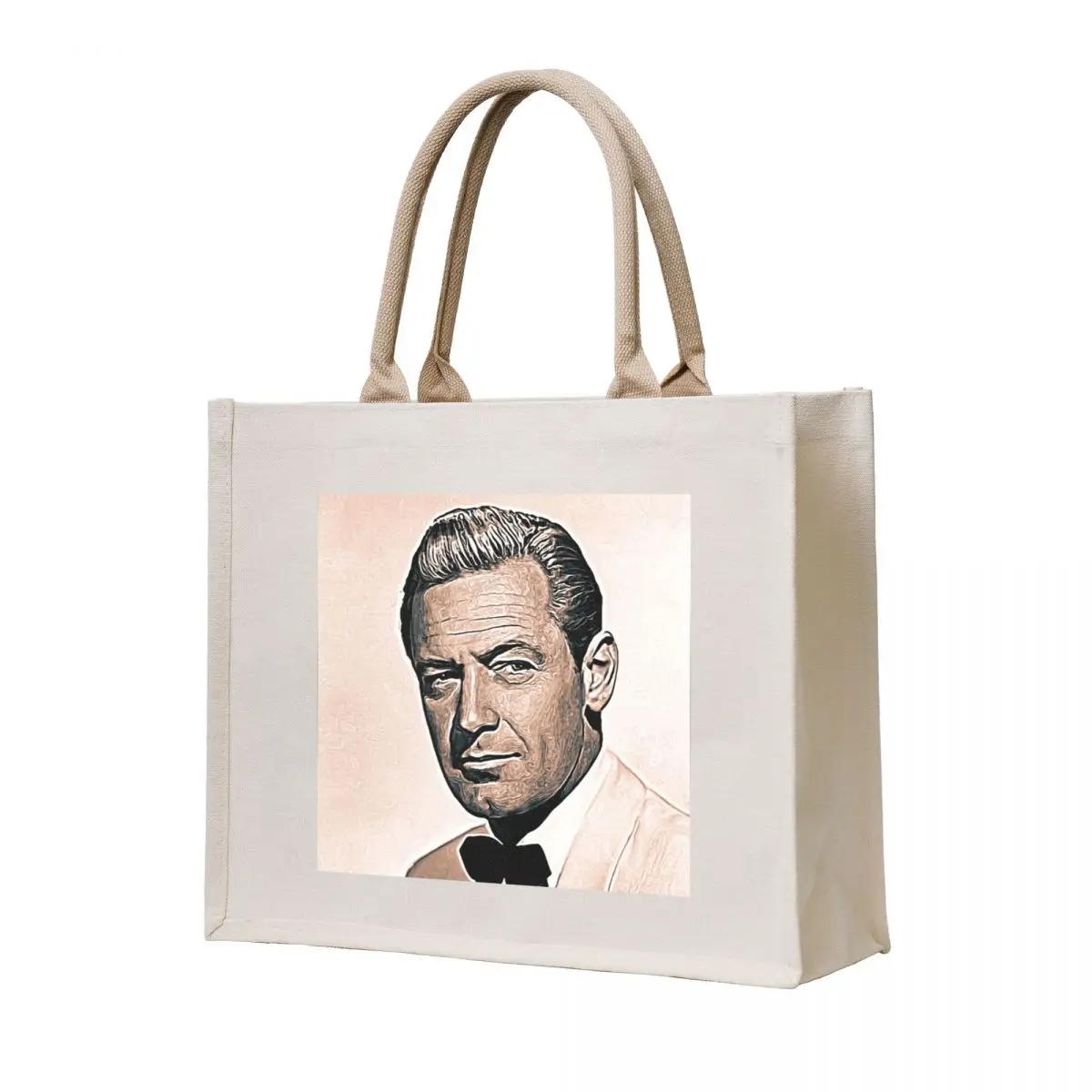 

William Holden Art - vintage painting - D83 Tote Bag reusable shopping bag Big bag women canvas bags Big