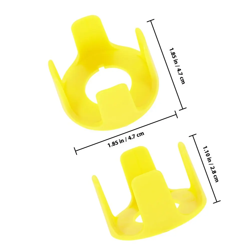 2Pcs Emergency Button Safety Durable Protection Easy Install for Machinery Stop Safety Cover Stop Button Guard view 6