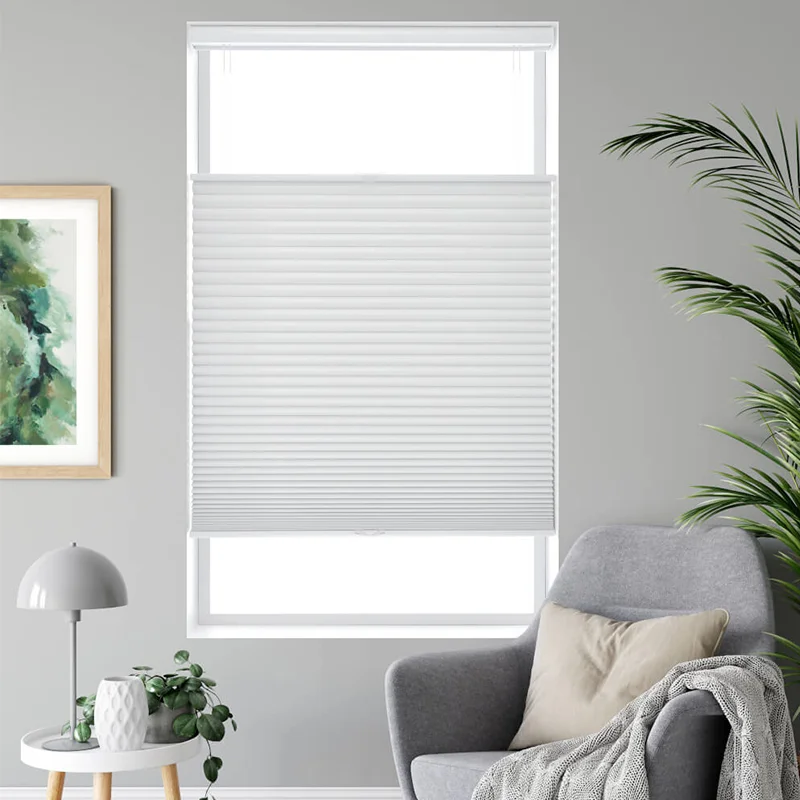 Automatic Blinds Remote Control Top Down and Bottom up Motorized Blackout Shades Blinds