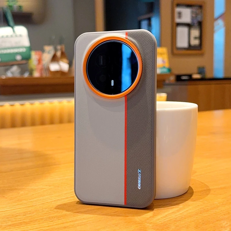 

For Honor Magic 8, 8 Pro Case ELVEV Shockproof Splicing PU Leather Hard PC Phone Cover