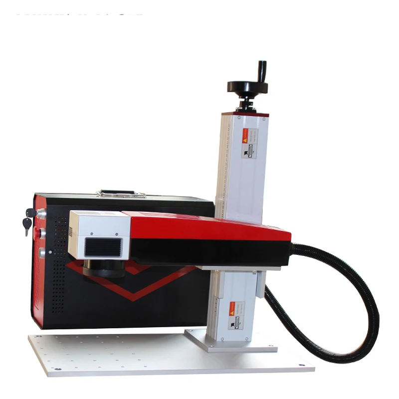 

Mini Small 20W 30W 50W Cnc Laser Engraver Metal 1064nm Split Fiber Laser Marking Machine with Raycus Laser Source