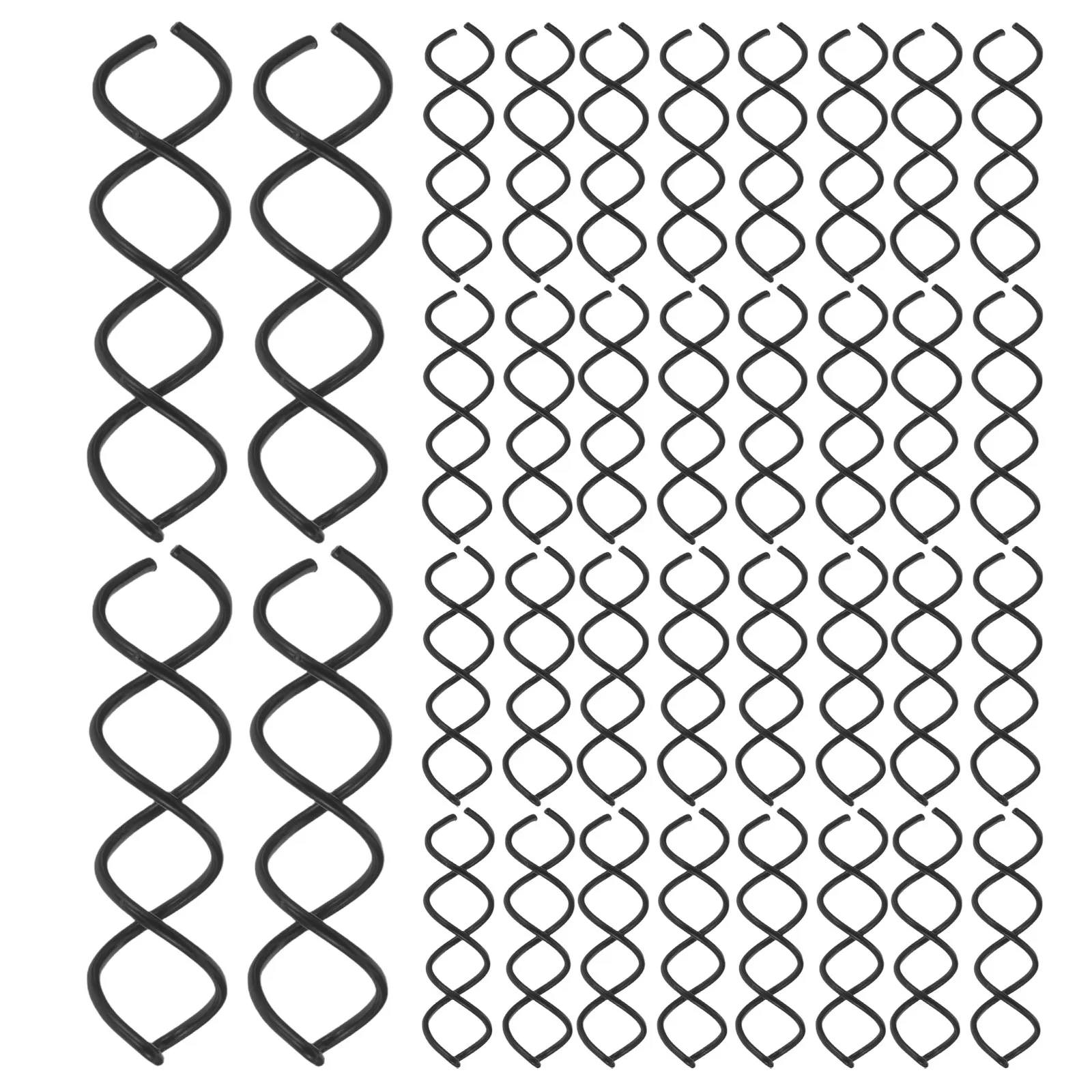 

50Pcs Twist Hair Pins Spiral Design Easy to Use Bun Fixers for Women Daily Or Special Occasion Elegant Hair Accessories