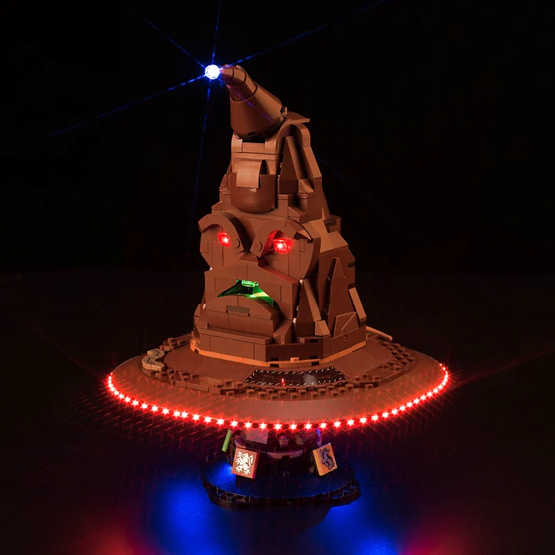 Brick Bling LED Light Modèle 76429, Convient aux cadeaux de blocs de chapeau de tri King soignés, y compris les accessoires d'éclairage uniquement