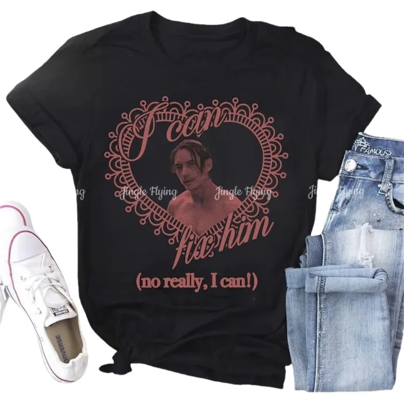 Camiseta I Can Fix Him Qimir Vintage The Stranger, camiseta Manny Jacinto, camiseta Villain
