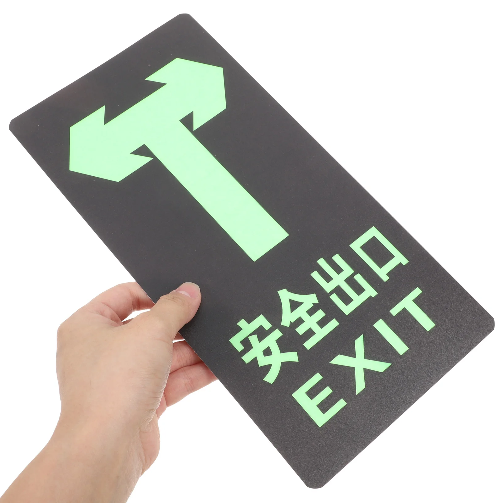 10 Pcs Exit Sticker for Mall Directional Sign Way Indicator Safety Stickers Adhesive Logo