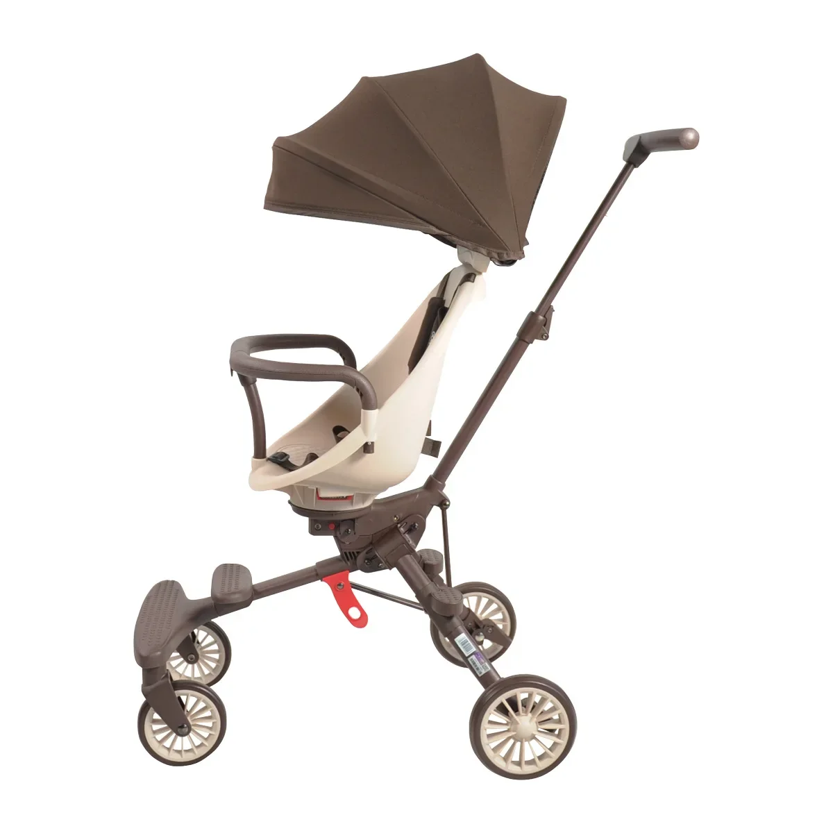 EG200 Two-Way Baby Walker, Foldable Lightweight Stroller, High Landscape Four-Wheel Carriage for Children