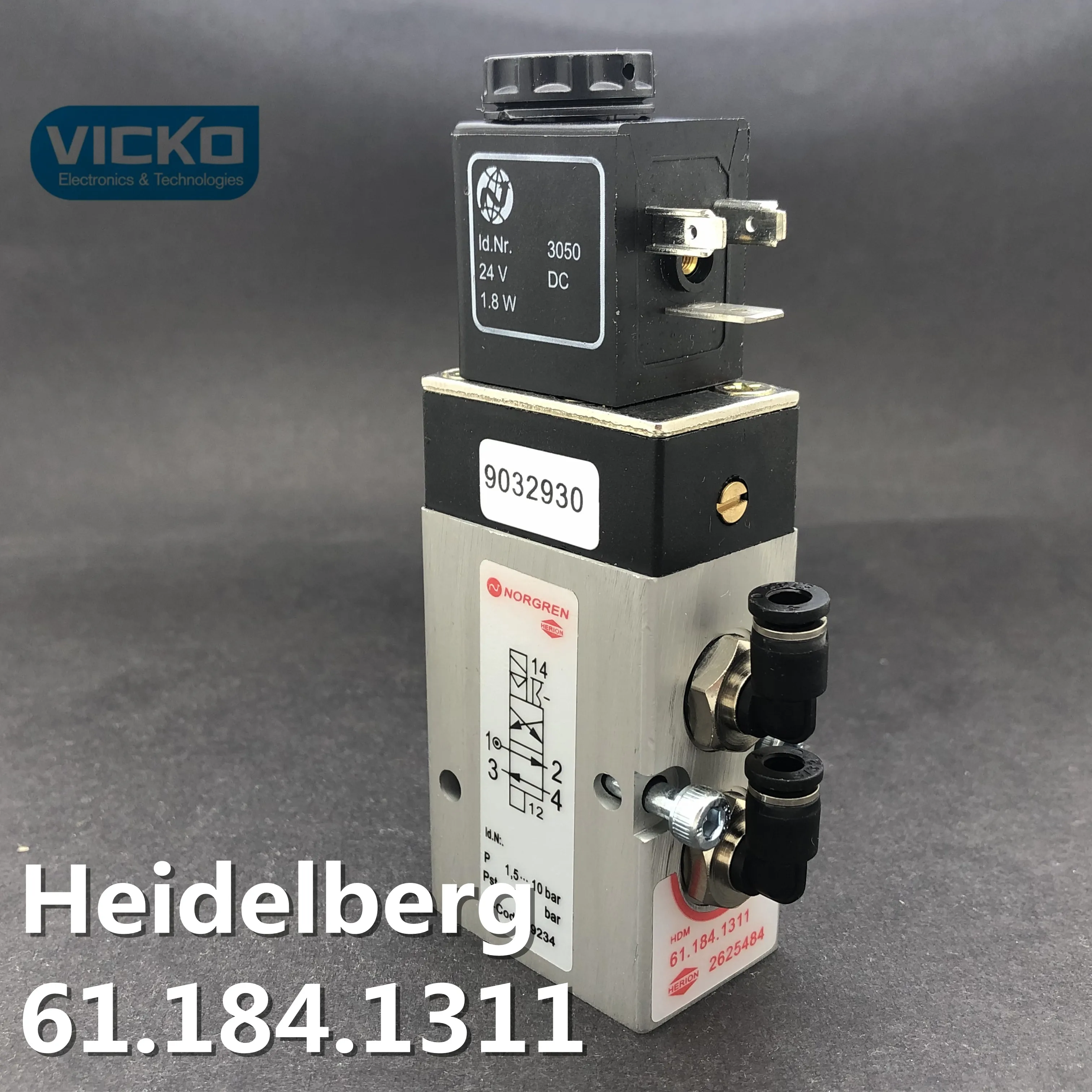 

Аксессуары для прессы Heidelberg CD102 SM102 Электромагнитный клапан 61.184.1311 Переключатель