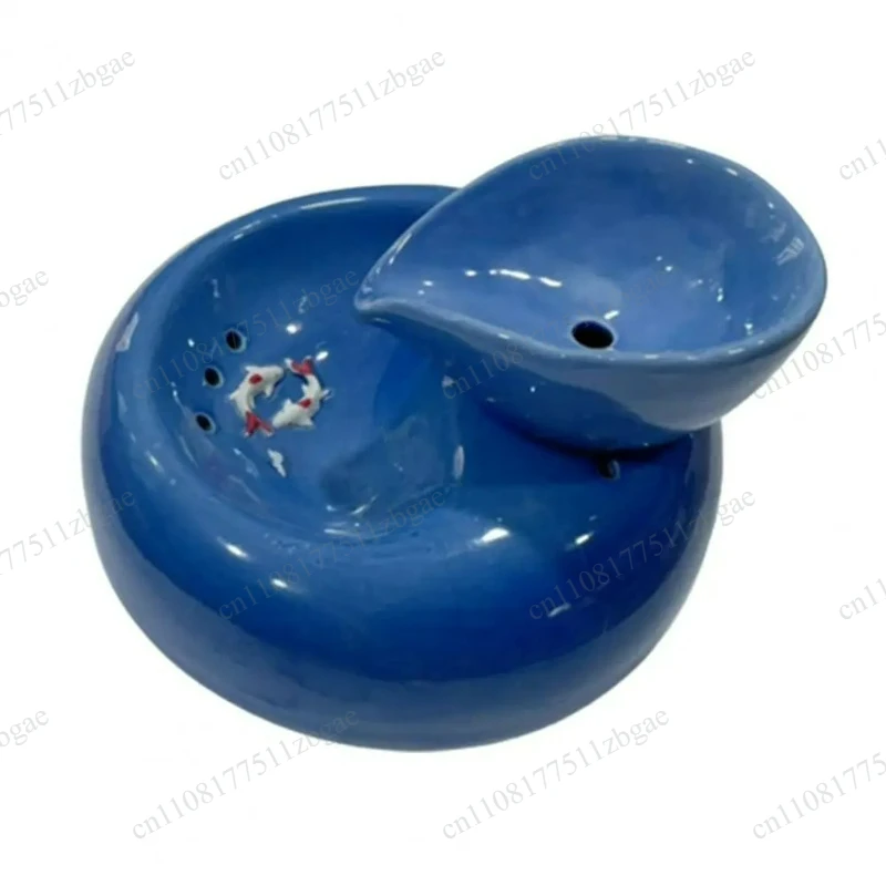 Large‑Capacity Automatic Pet Water Fountain, Silent Circulating Ceramic Water Dispenser for Cat Dog