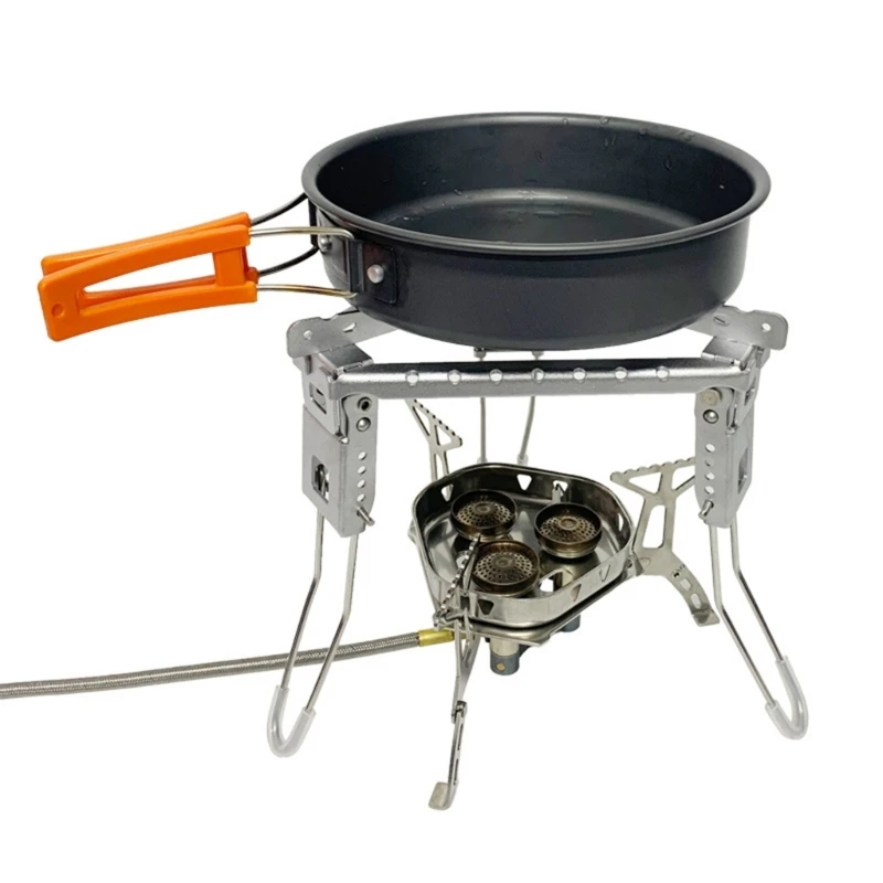 Outdoor Camping Hiking Stove Rack Ultralight Folding Pot for Burner Stand Outdoor Foldable Pot Stand Accessories