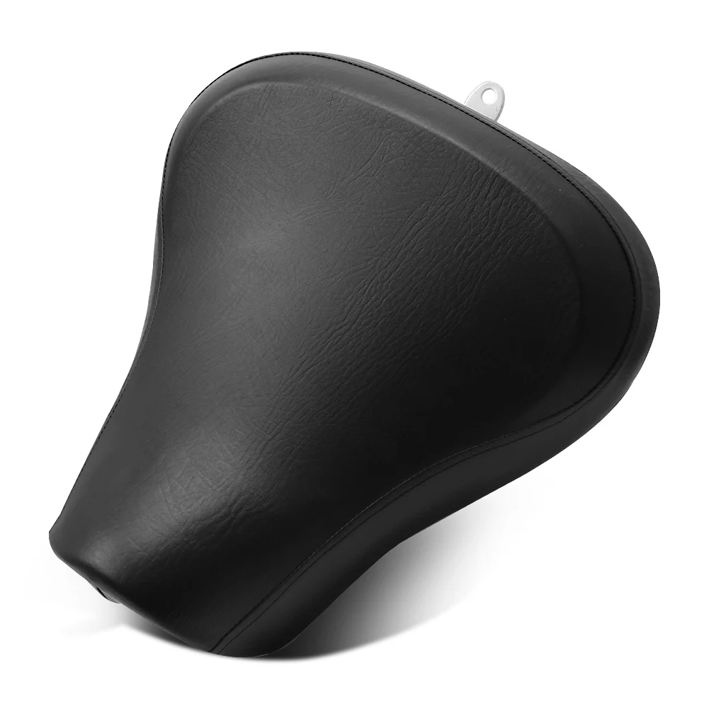 Motorcycle Black Front Driver Rider Solo Seat For Harley Sportster XL 883 1200 72 48 Custom 1983-2003
