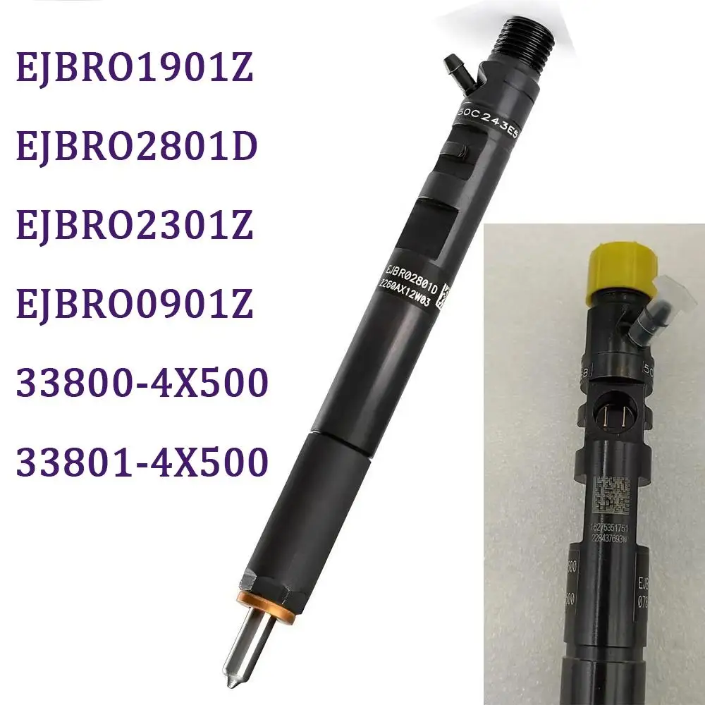 

33800-4X500 EJBR02801D Новый CRDI дизельный топливный инжектор в сборе для Hyundai Terracan KIA Carnival Sedona 2.9L CRDI 2001