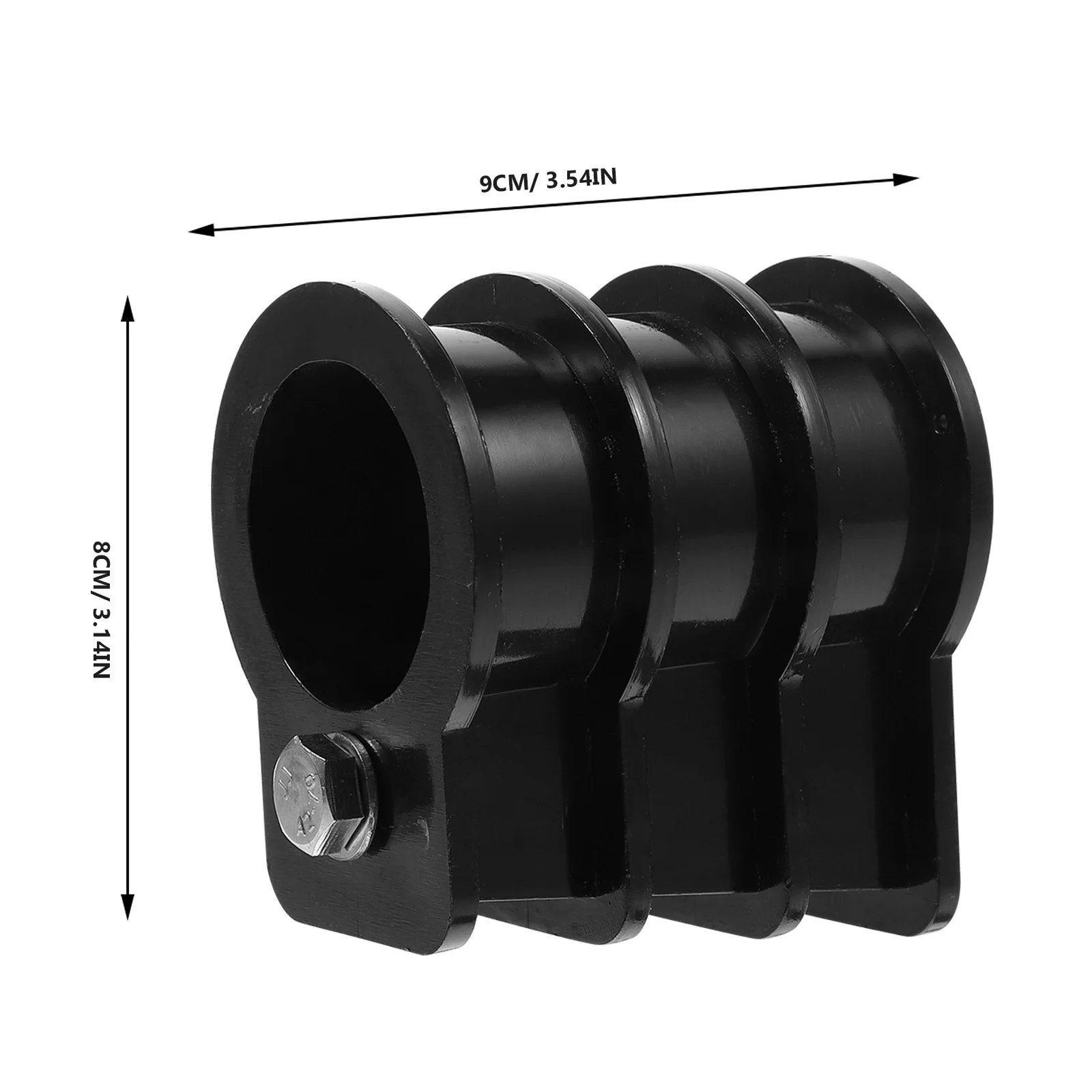 2 قطعة مشبك حمام السباحة حياة طويلة البلاستيك سلم استقرار آمنة بسيطة هيكل سلم استقرار مشبك