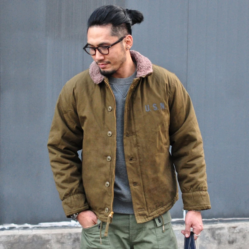 

Мужское хлопковое пальто Thi Jaet N De, повседневная винтажная верхняя одежда с откидным воротником-стойкой, стандартная длина, другие повседневные сценарии