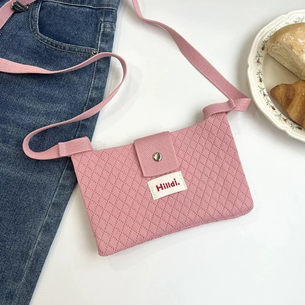 

Корейская летняя вязаная сумка ручной работы, мини-сумка ручной работы на плечо, повседневная многоцветная пляжная сумка для женщин