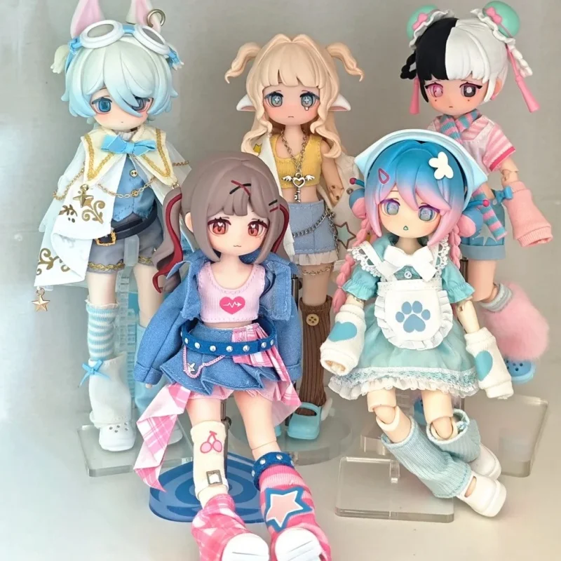 In Stock Authentic Freedom Advocates Electronic 1/12 Bjd Limited Elevator Blind Box Mystery Box Action Anime Figure Model gift