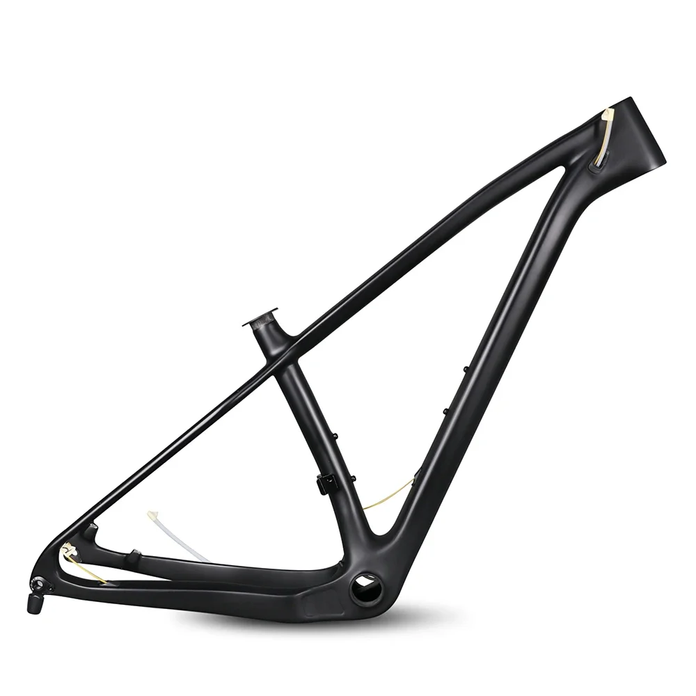 

148*12MM Carbon Fiber Hard Tail Frame Bicycle Carbon Fiber Frame with Thru Axle Dropout Disc Brake Type BB92 BB