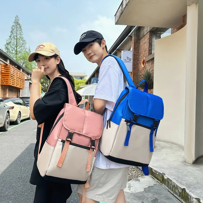 حقيبة ظهر للرجال عصرية ذات سعة كبيرة حقيبة سفر حقيبة كمبيوتر حقائب مدرسية حقائب ظهر لطيفة حقائب فئة للفتيات Mochilas Mujer